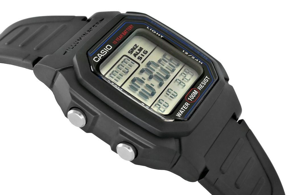 zegarek męski casio w-800h-1avdf + box