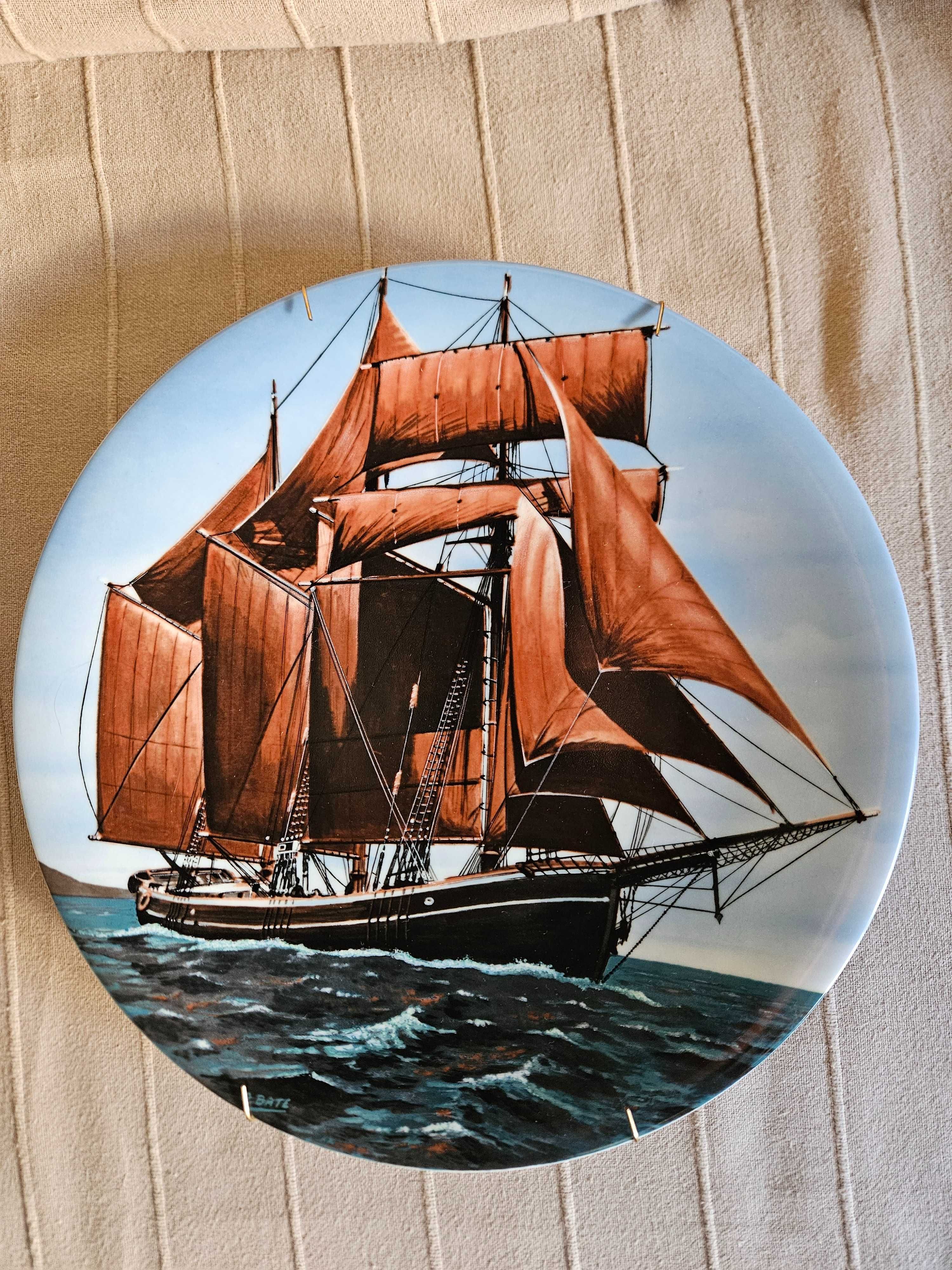 Prato decorativo porcelana Heinrich Germany
