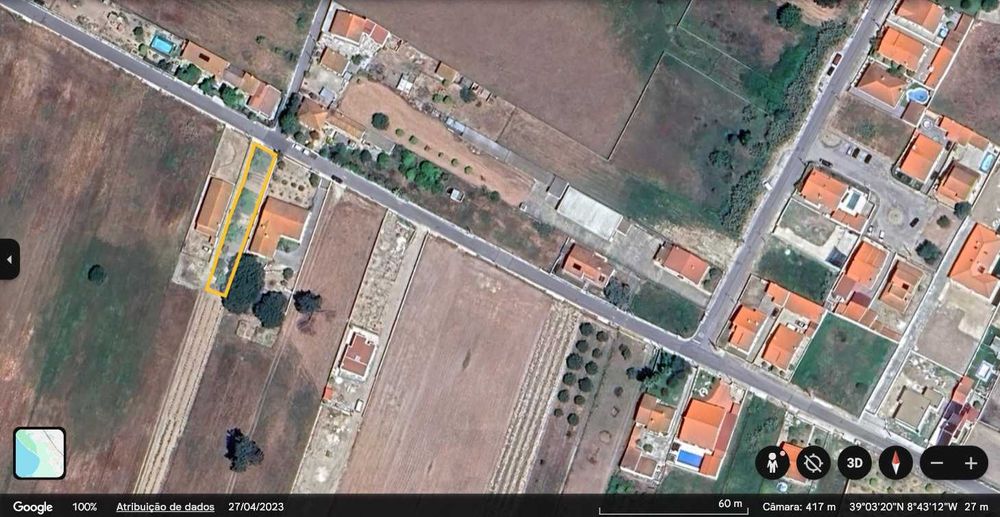 Terreno Marinhais - Rua do Tanoeiro