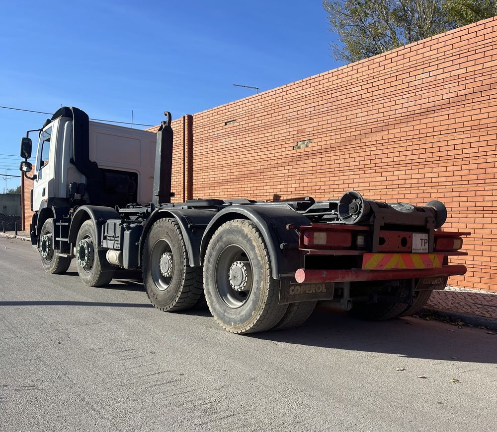 Camião DAF Porta Contentores Ampliroll 8x4  Cont. Basculante Hardox