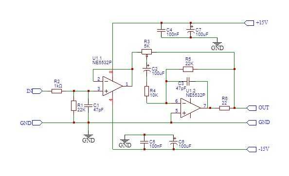 Друкована плата преампа APEX A2 preamp