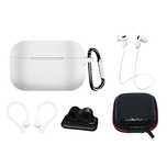 Zestaw silikonowe etui AirPods Pro 2 / AirPods Pro 1 + futerał / zacze