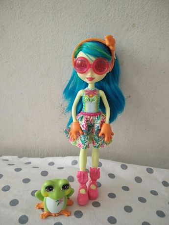 Mattel кукла Enchantimals Енчантималс лягушонок квакша жабка Тамика