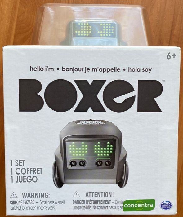 Boxer - Robot Interativo Cinzento - Novo