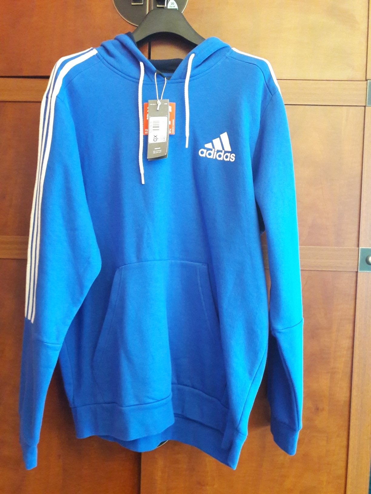 Bluza Adidas niebieska