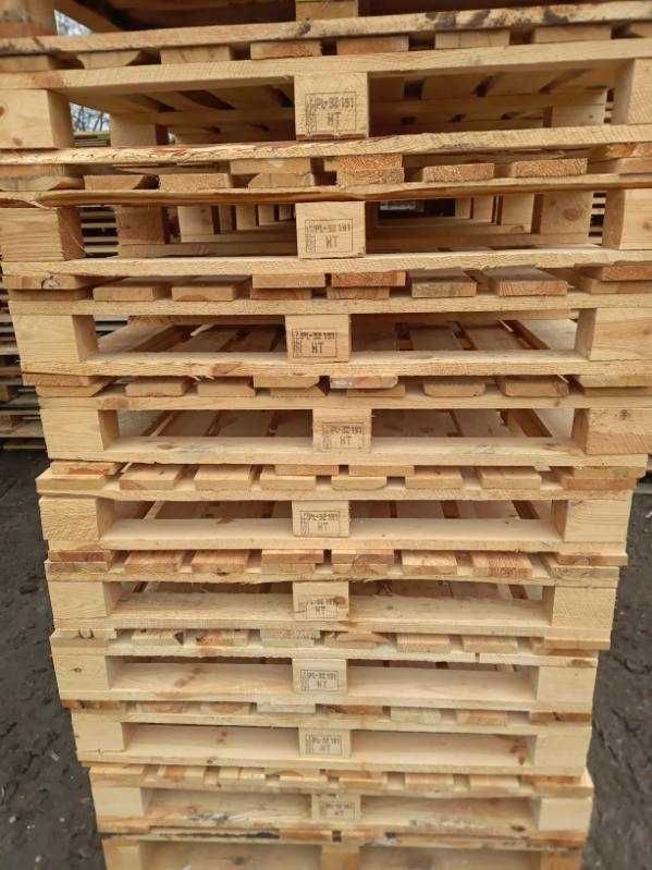 Palety przemysłowe grube 100x100cm fumigowane - DUŻA ILOŚĆ!