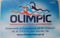 Karnet wejściowy na Pływalnię "Olimpic" w Strawczynku - wartość 100 zł