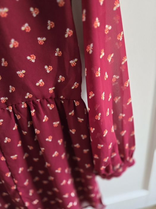 Krótki kombinezon rozm. 36 Ambercrombie&Finch kwiatki, wiskoza