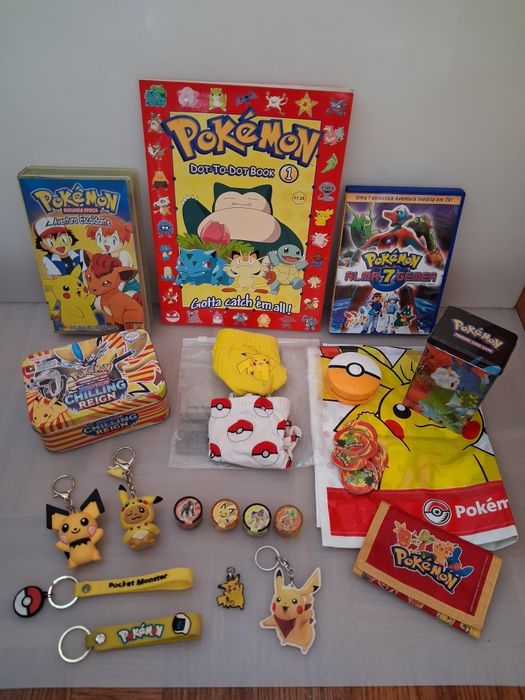 Conjunto de Artigos do Pokémon