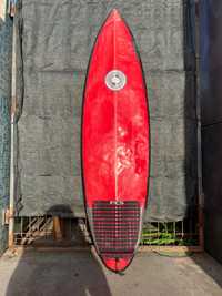 5,8 fishbone surfboard