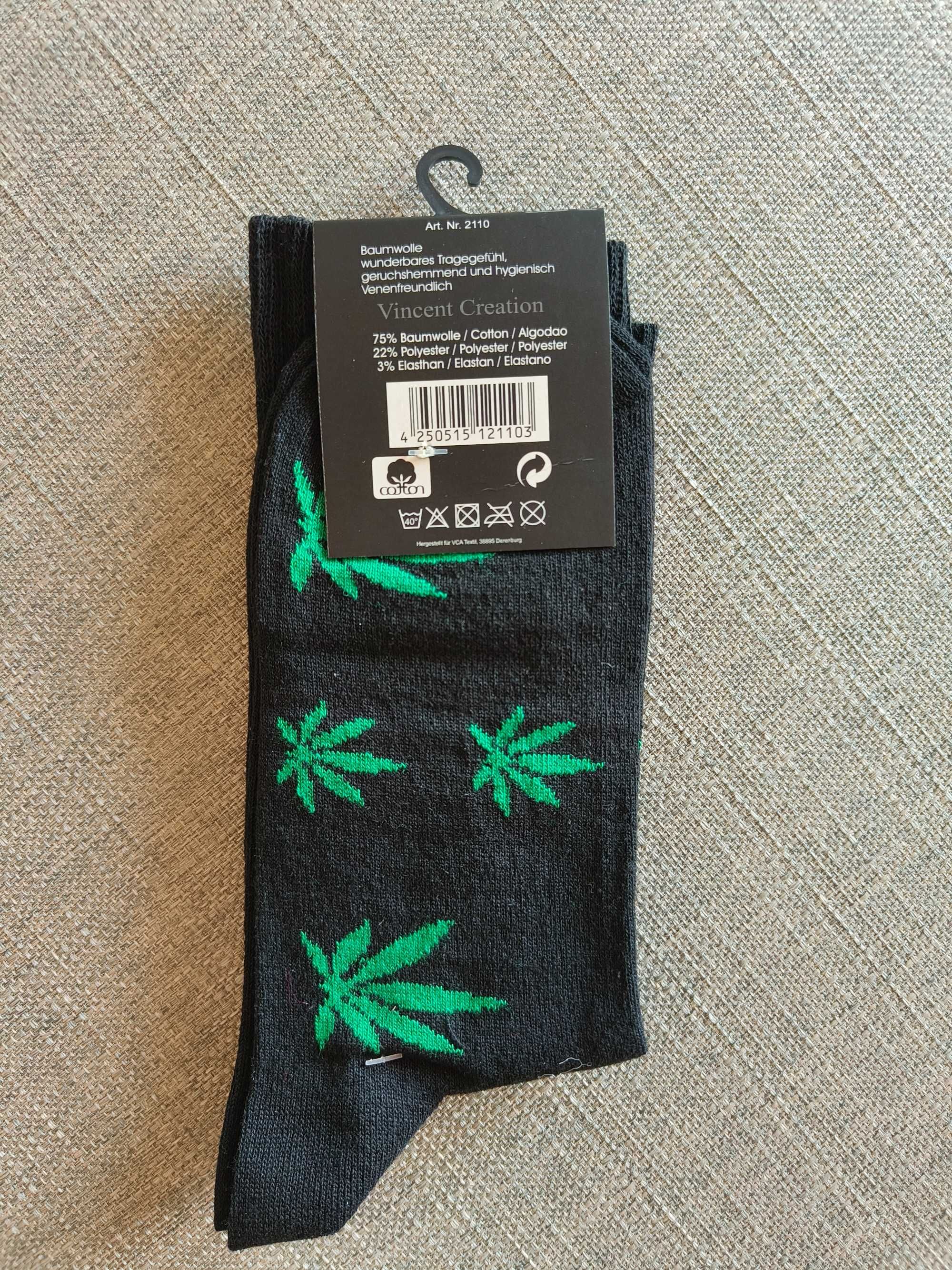 Meias "Cannabis" t39-42