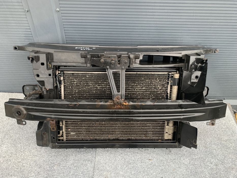 Skoda SuperB 2 II 2.0 TDI pas przedni kompletny chłodnice wentylatory