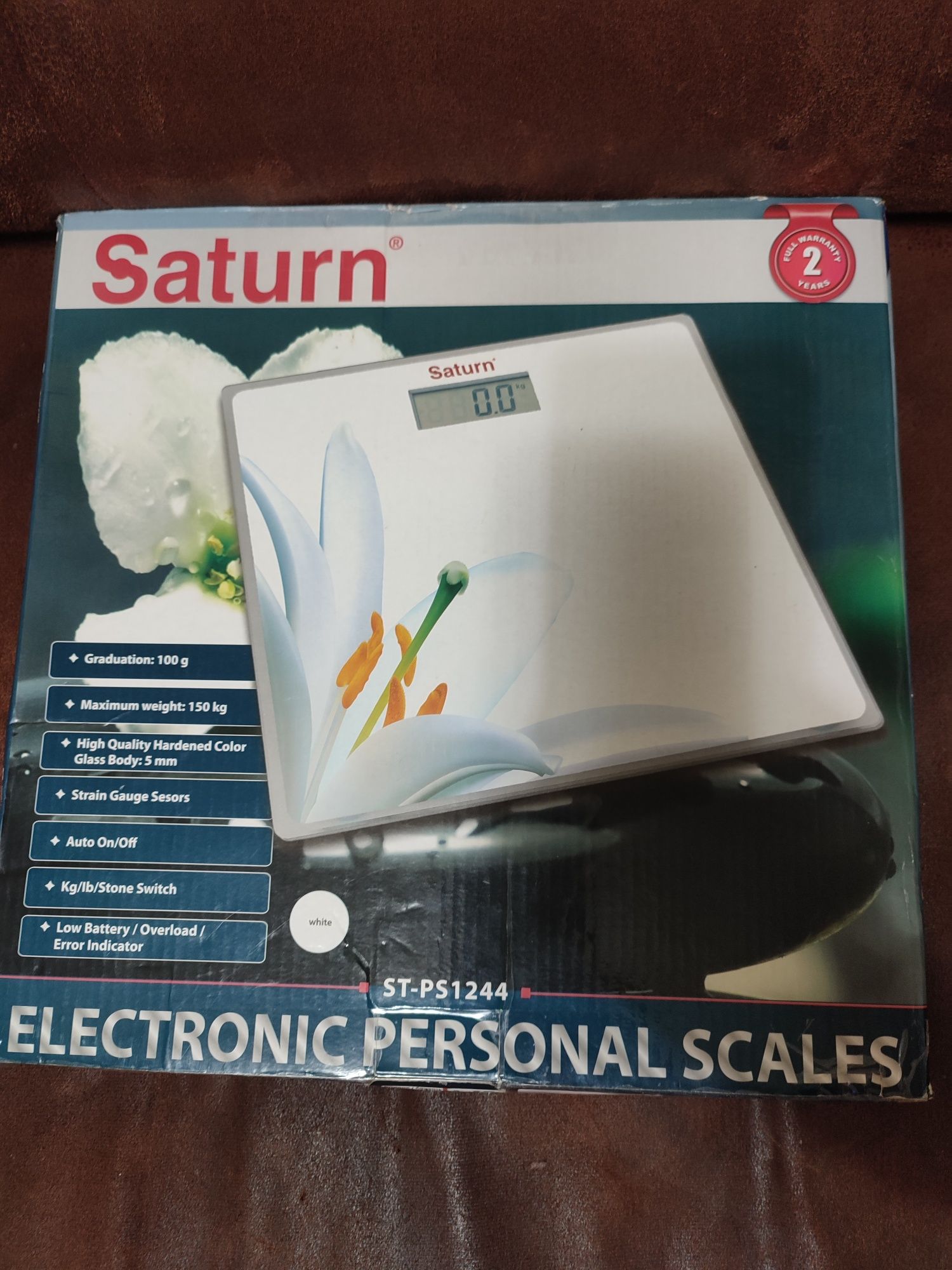 Весы электронные напольные Saturn