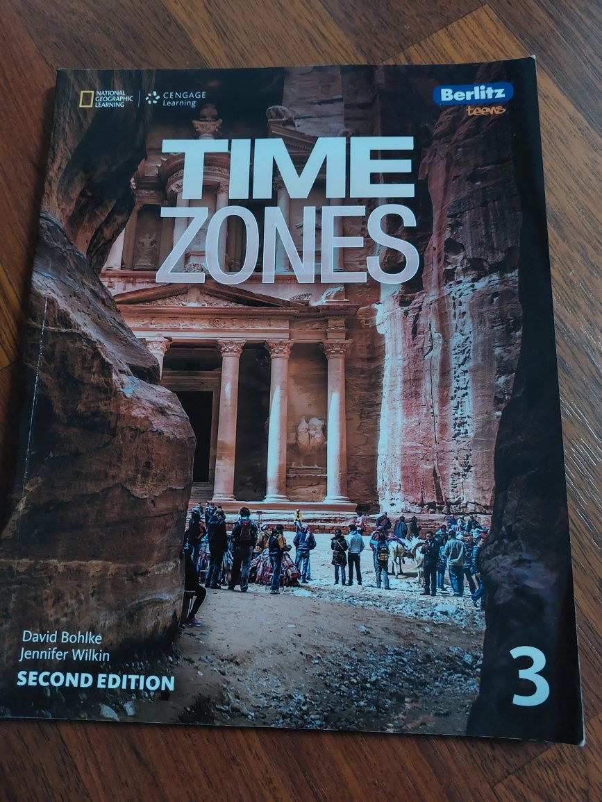 Podręcznik do nauki języka angielskiego Berlitz Times Zones 3