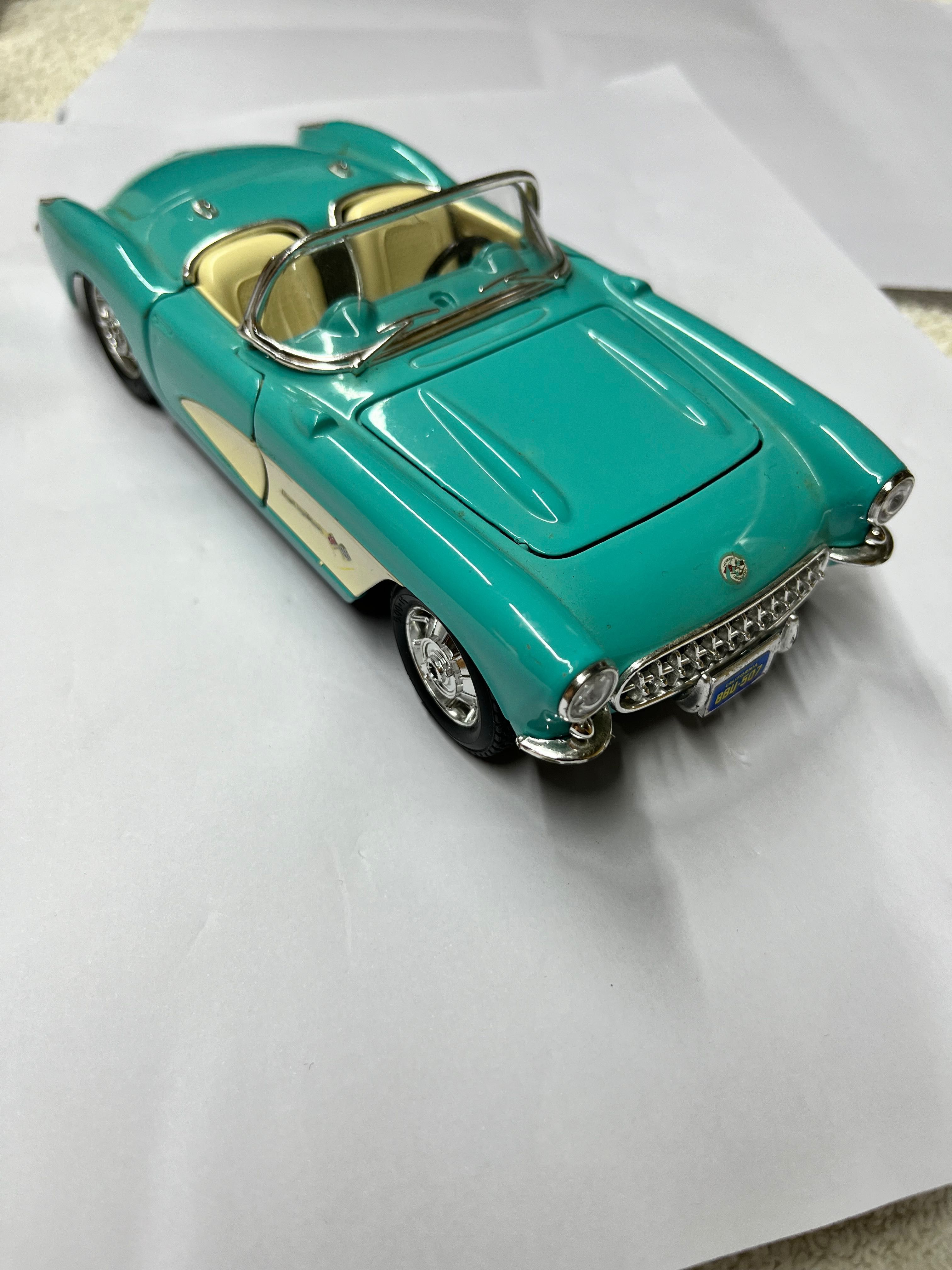 Model auta Autko dla dzieci CHEVROLET CORVETTE 1957