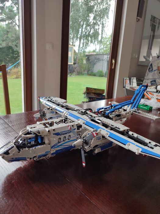 LEGO TECHNIC 42025 Samolot lub łódź 2w1+oryginalne pudelko