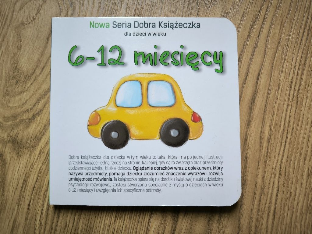 Seria Dobra Książeczka 6-12 miesięcy