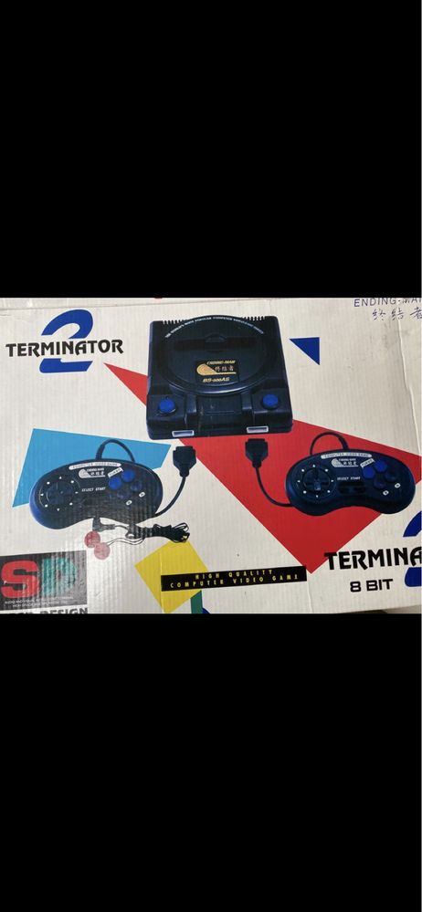 Consola Terminator 2 completo