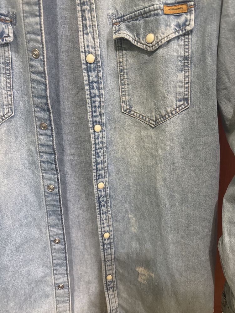 Джинсова сорочка jack&jones