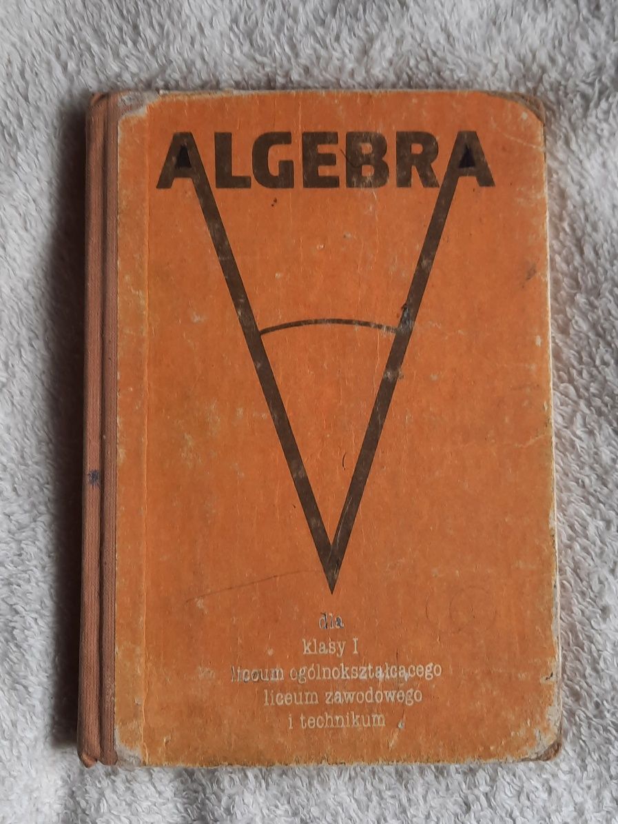 Książka "Algebra" matematyka funkcje równania nierówności liczby