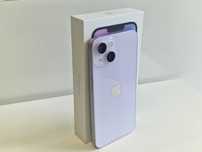 JAK NOWY Apple iPhone 14 Fioletowy, 128GB Sklep Zamiana
