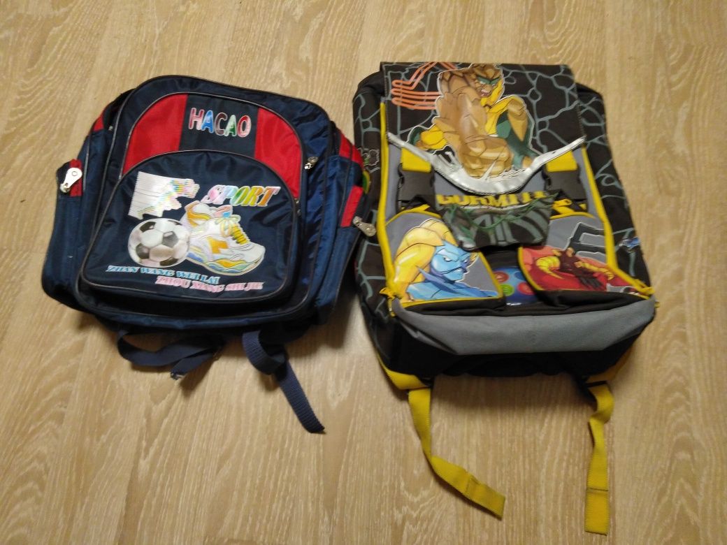 Детский рюкзак для дошкольников и принадлежности.