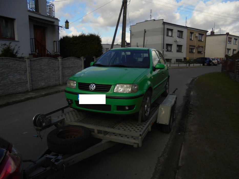 Volkswagen Polo III FL 5drzwi 1.4 benzyna 16V zielony na części