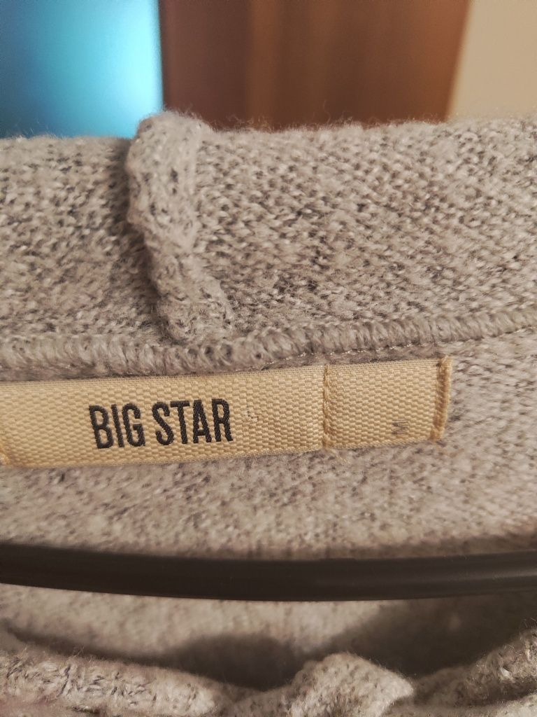 Sweter z kapturem Big Star