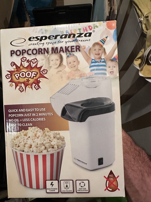 Maszyna do popcornu jak nowa
