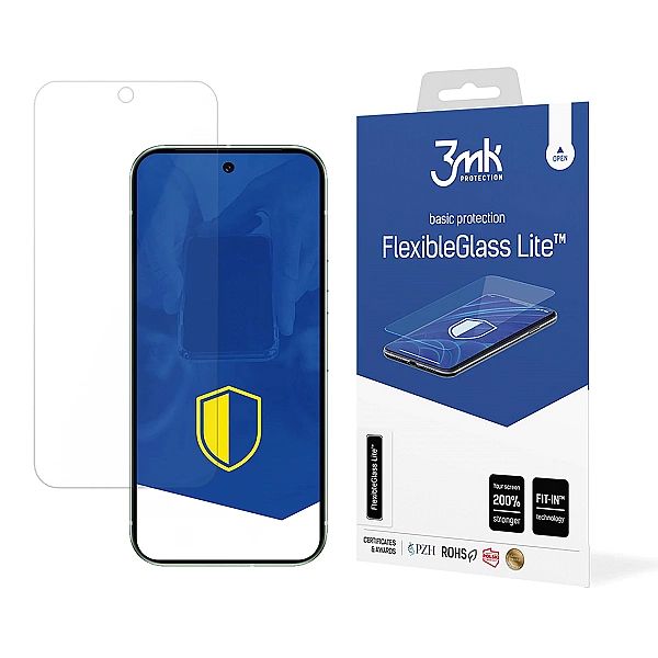 Szkło hybrydowe 3mk FlexibleGlass Lite™ na Google Pixel 9 / 9 Pro