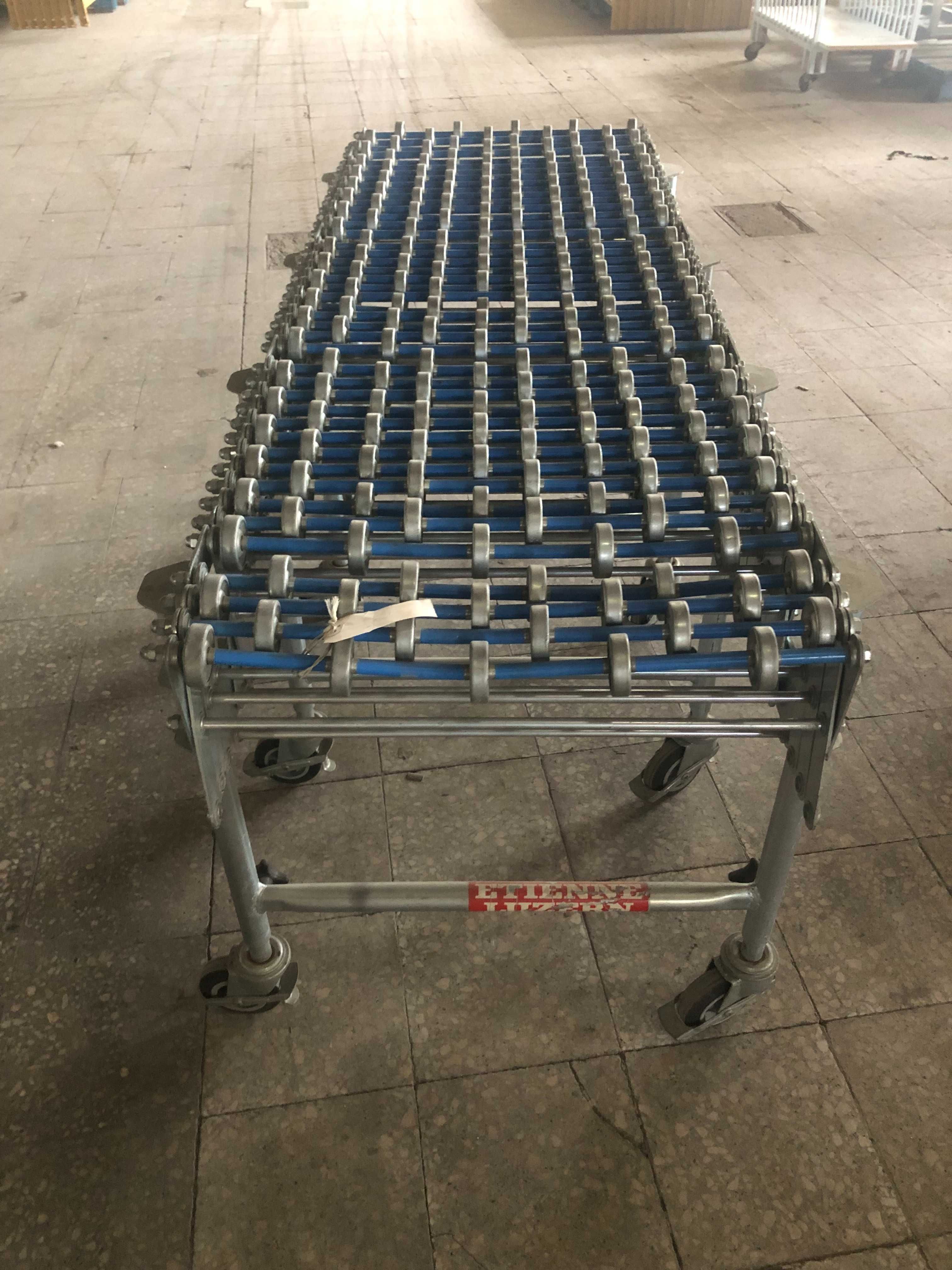 Tapete transportador flexível e extensível