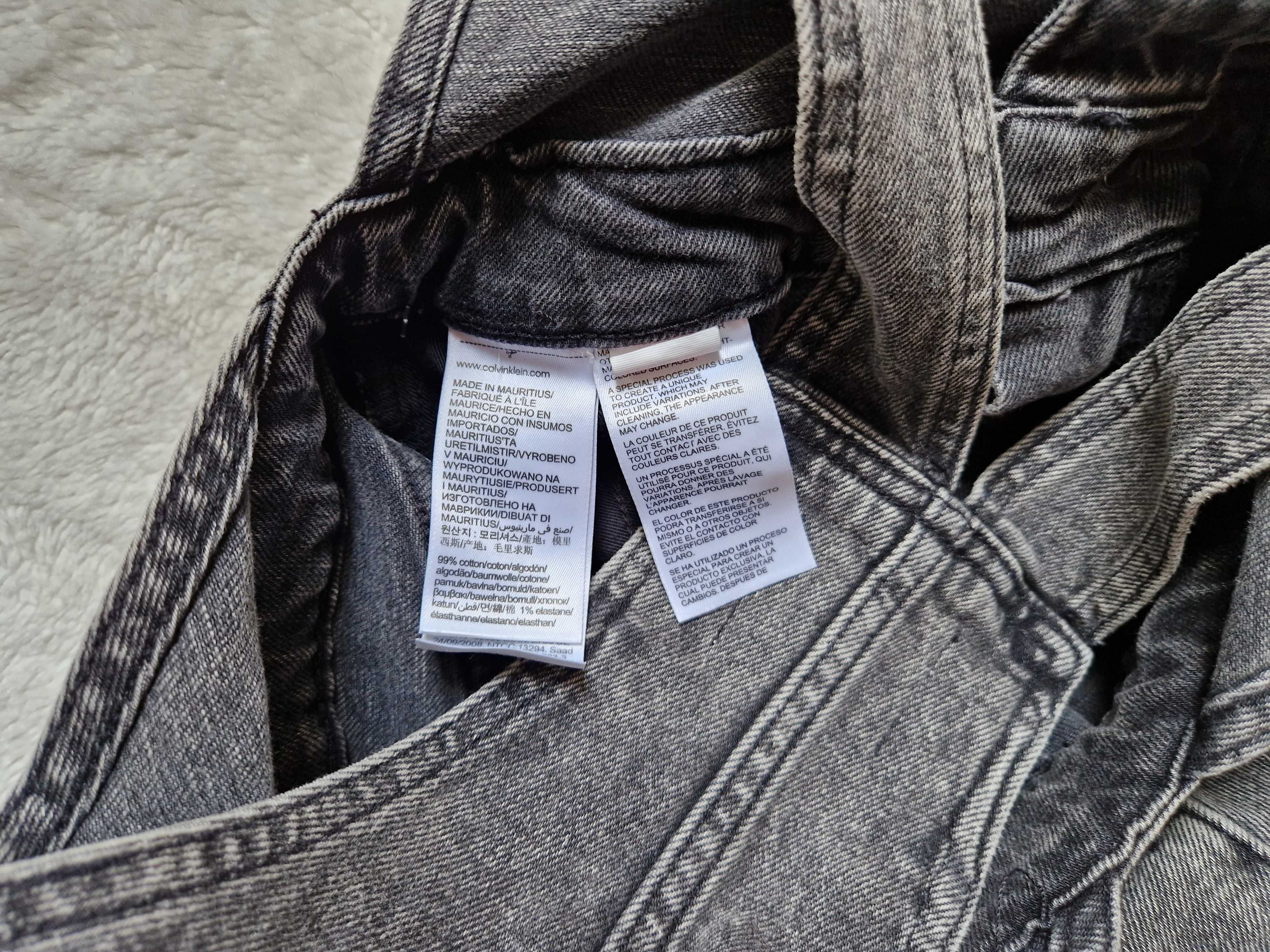 Nowa spódnica dżinsowa z szelkami Calvin Klein 14 lat rozmiar 164