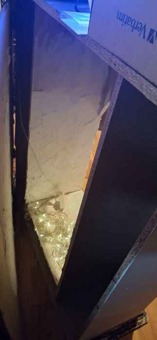 Декоративний камін з двп