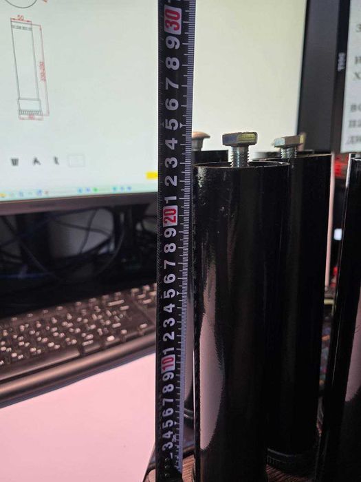 Комплект ніг для двоспального каркаса ліжка 240-260 мм (6 шт.)