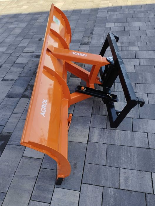 Śnieżny pług mocowanie na euroramkę do tura ładowacza czołowego