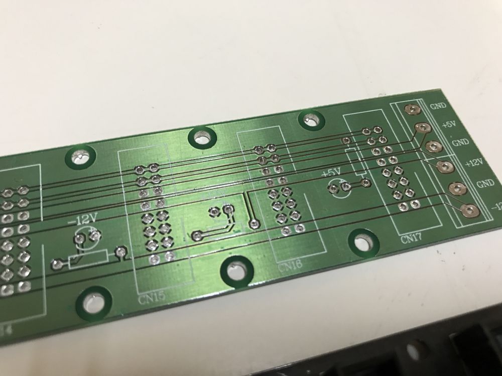 Listwa zasilająca eurokracja. Pcb