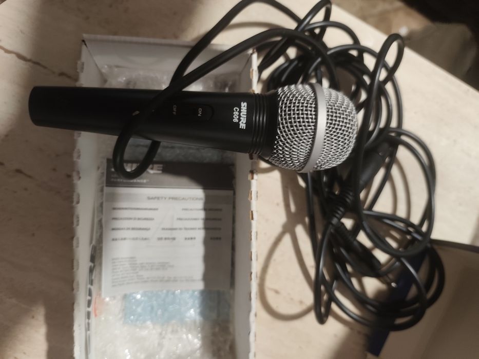 Shure C606 N mikrofon dynamiczny