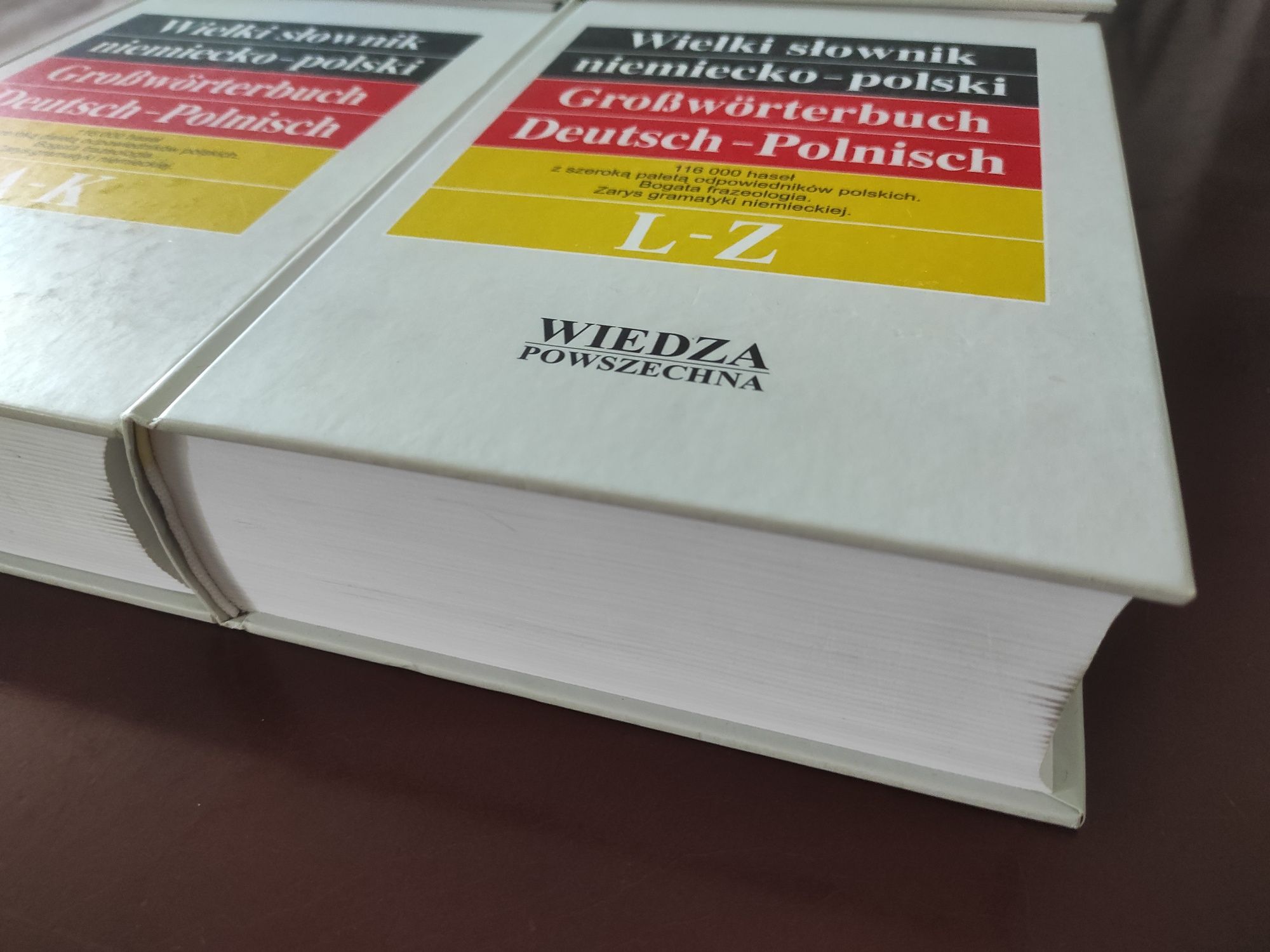 Wielki Słownik polsko - niemiecki i niemiecko - polski