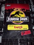 Альбом (журнал) для наклеек «Jurassic Park» Topps Official Lutra Album