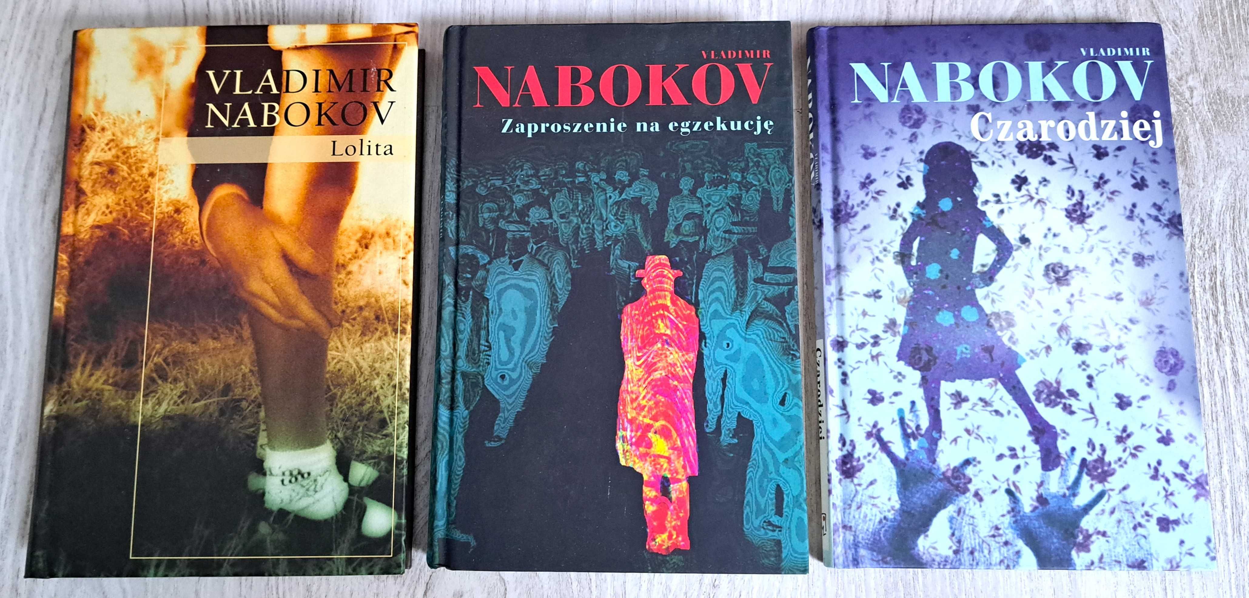 3x Vladimir Nabokov Lolita + Czarodziej + Zaproszenie na egzekucję
