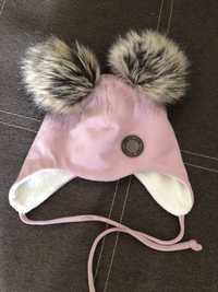 Зимняя шапка Lenne для девочки. Размер 46
