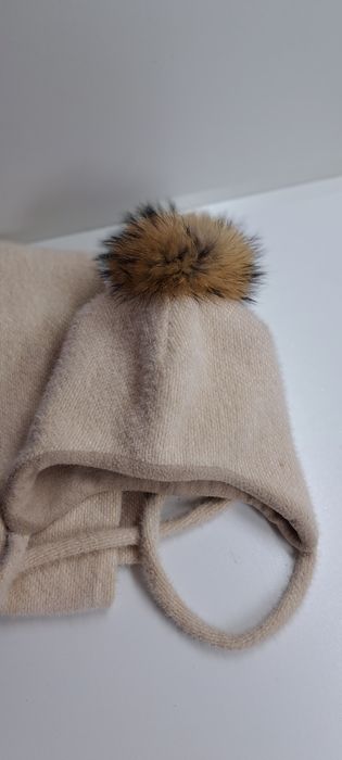 Зимовий дитячий комплект: шапочка, шарф, рукавички
