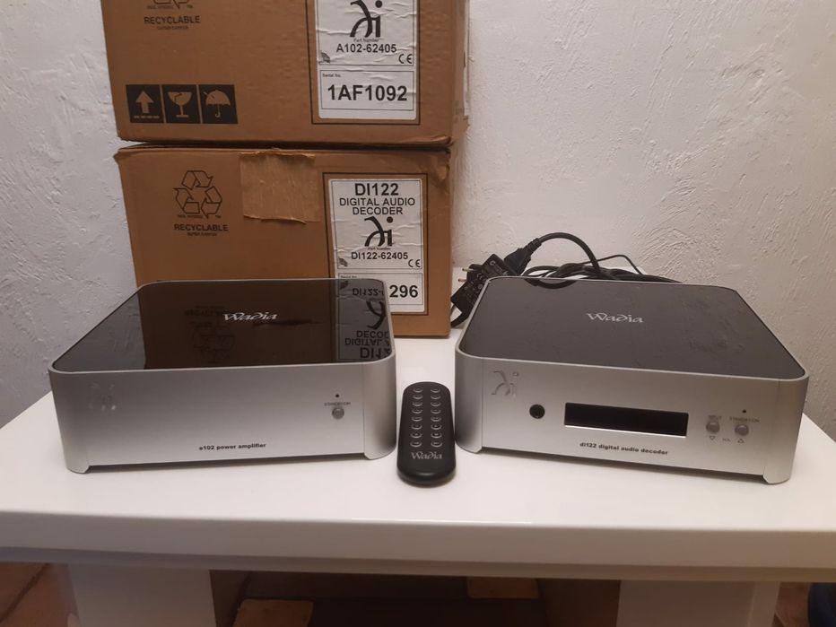 DAC preamp WADIA DI122 + końcówka A102 IDEALNY xlr Pilot Pioneer