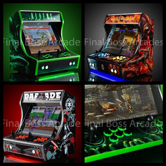 Máquinas de jogos Arcade Bartop