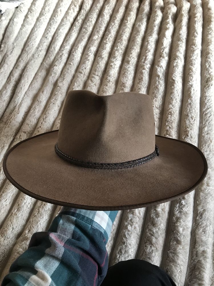Акубра , капелюх , замша , натуральний , Akubra, оригінал.
