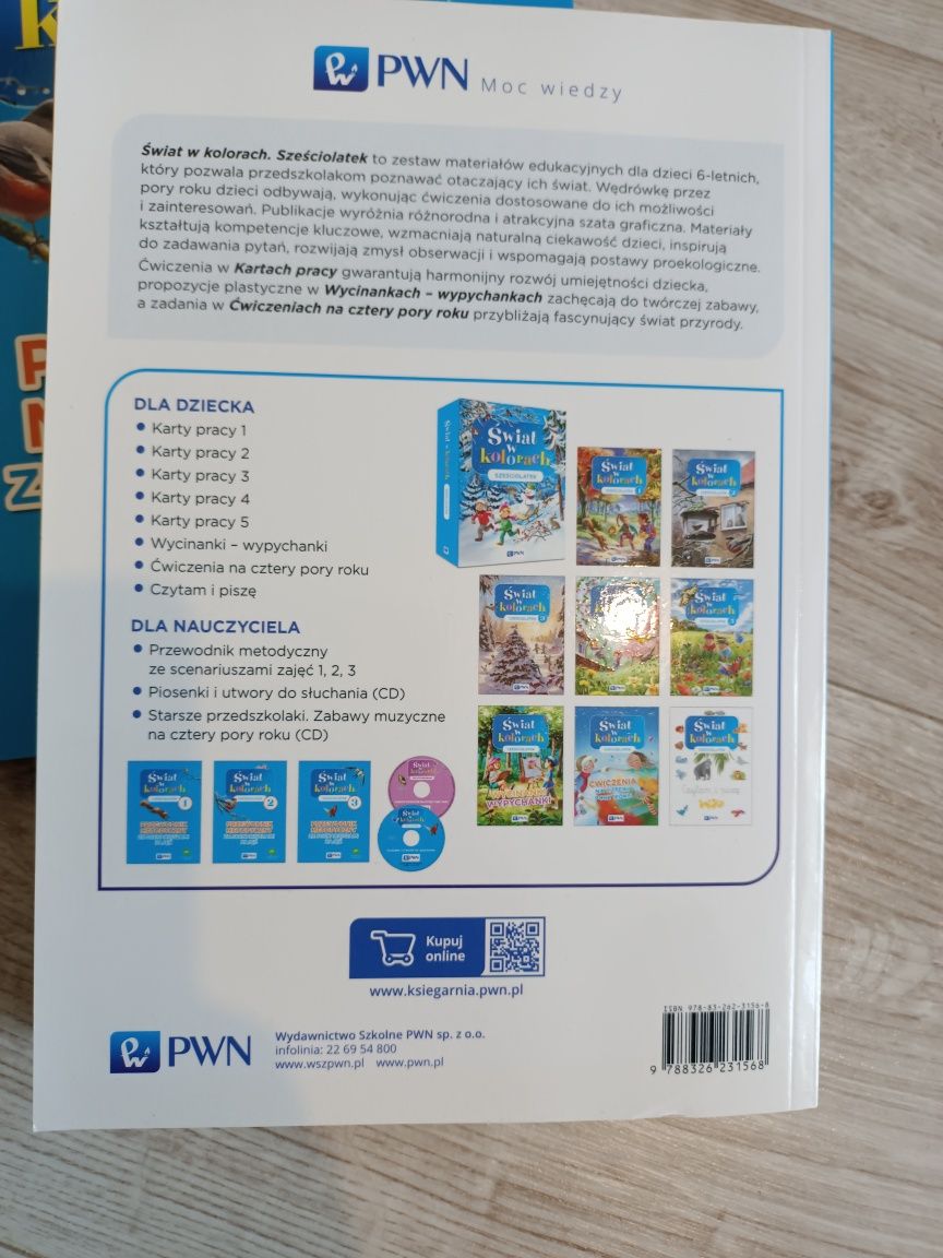 Przewodniki metodyczne świat w kolorach sześciolatek