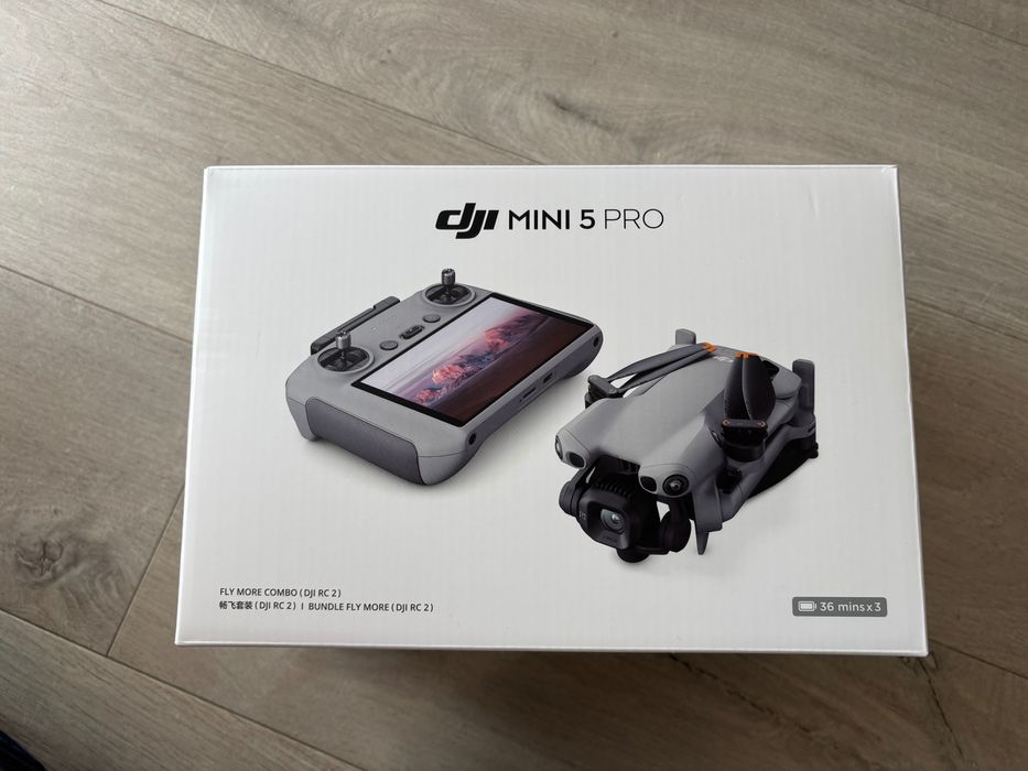 Dron DJI Mini 5 Pro Fly More Combo - jak nowy
