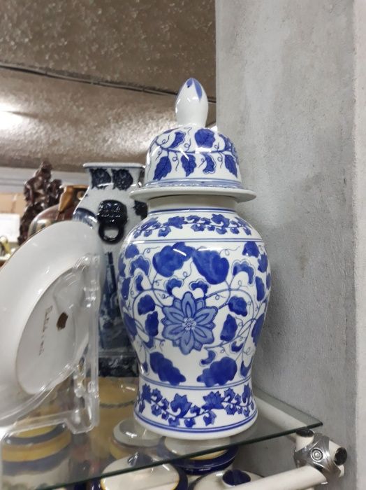 Pote com Tampa - 46 cm - Novo