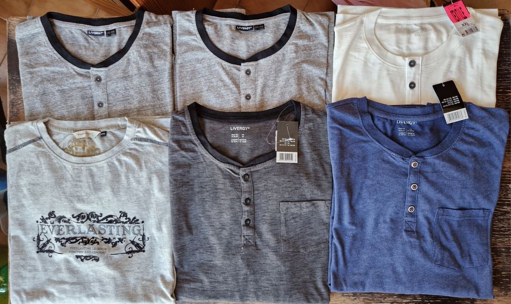 T shirt manga comprida camisolas novos por estrear sem uso co