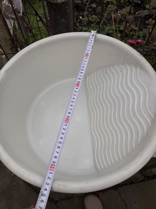 Миска пластмасова для прання руками